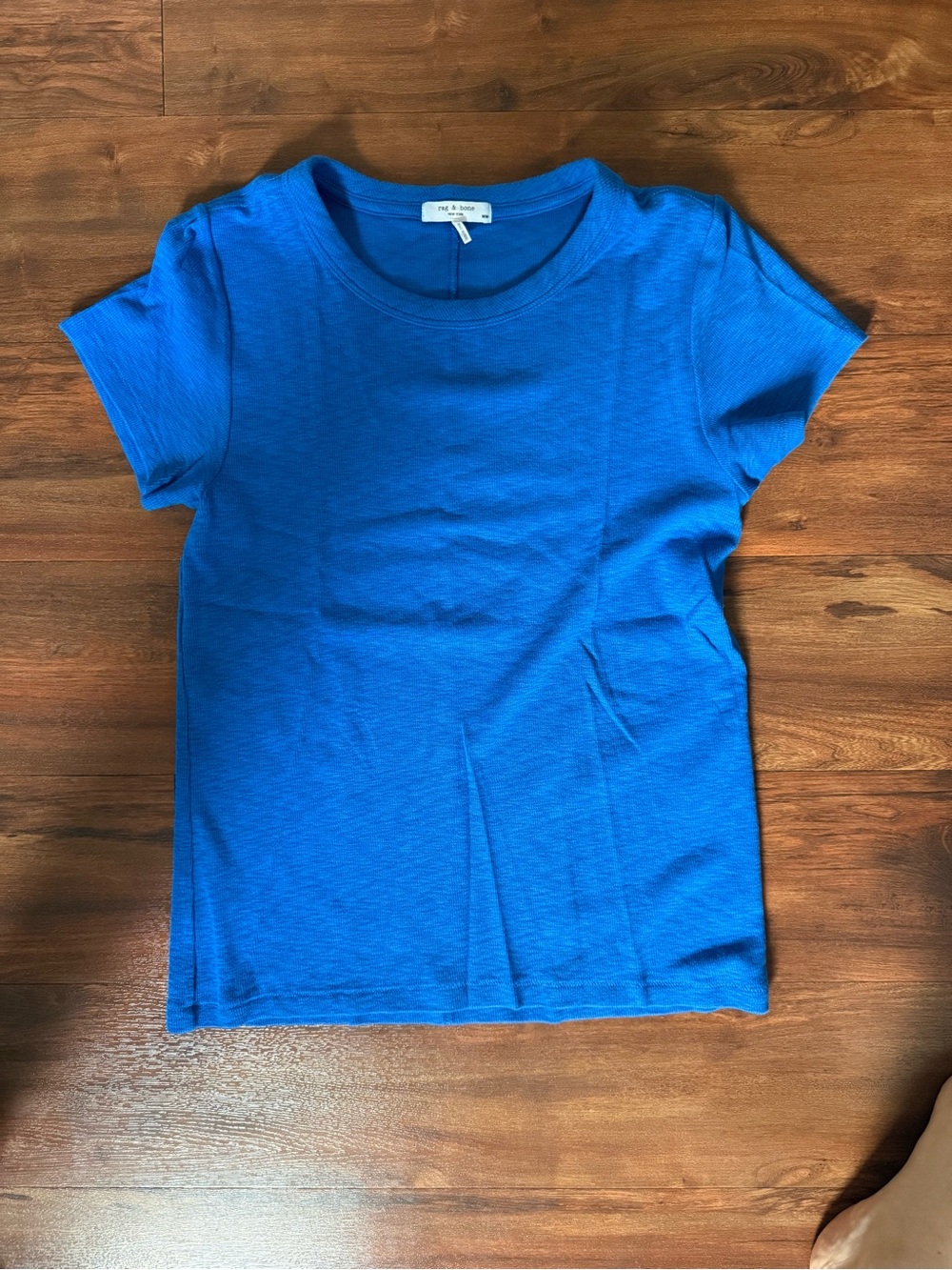 rag & bone Royal Blue Short Sleeve Tee